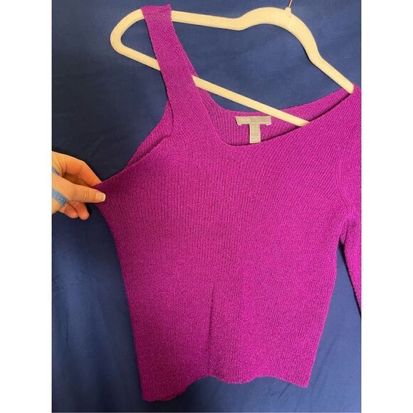 ASOS One-Sleeve sweater Fuschia S - Picture 6 of 6